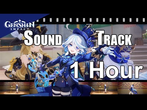 1Hour Furina Theme Music  - All the World's a Stage (KemQuy Remix) | Genshin Impact