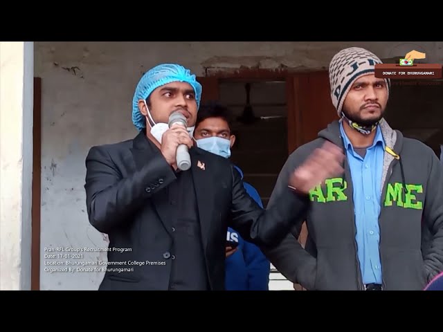 Inaugural address given by Ashikur Rahman Ashik