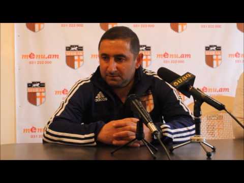 APL, Matchday 24 FC Shirak Gyumri Head Coach about 0-1 defeat against FC Alashkert