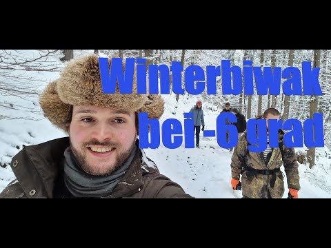 Bushcrafttreffen Winterbiwak bei - 6 grad im Soonwald (Hunsrück) 20-22.01.2023