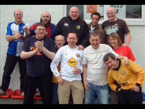 Leamington fans at Merthyr 5 a-side May 2006