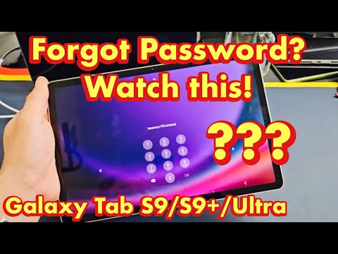 Galaxy Tab S9/S9+/Ultra: Forgot Password? Let's Factory Reset!