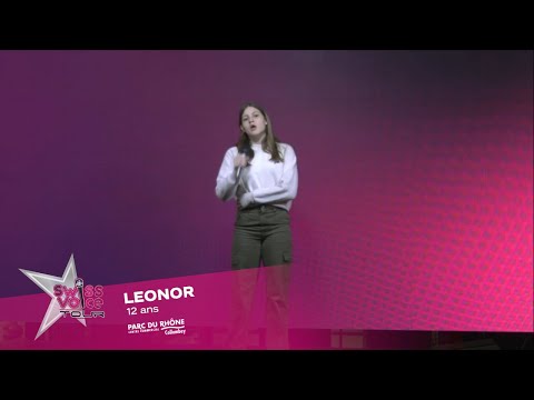 Leonor 12 ans - Swiss Voice Tour 2023, Parc du Rhône, Collombey