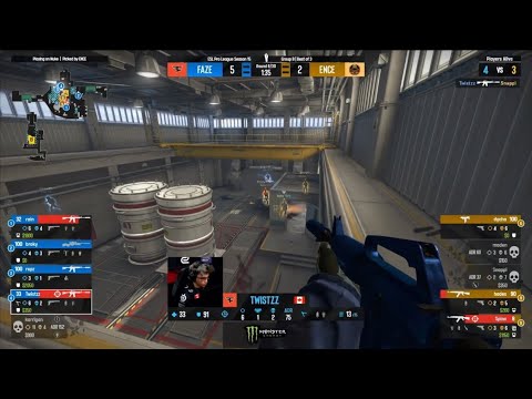 FaZe Twistzz INSANE 4K! FaZe vs ENCE