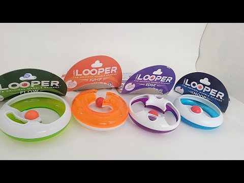 LOOPY LOOPER REVIEW. Original Marble Spinner Skill Toy.