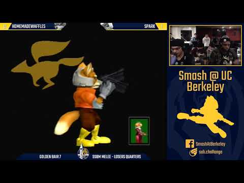 Golden Bair 7 - Melee Singles Losers Quarters: Spark vs Homemadewaffles