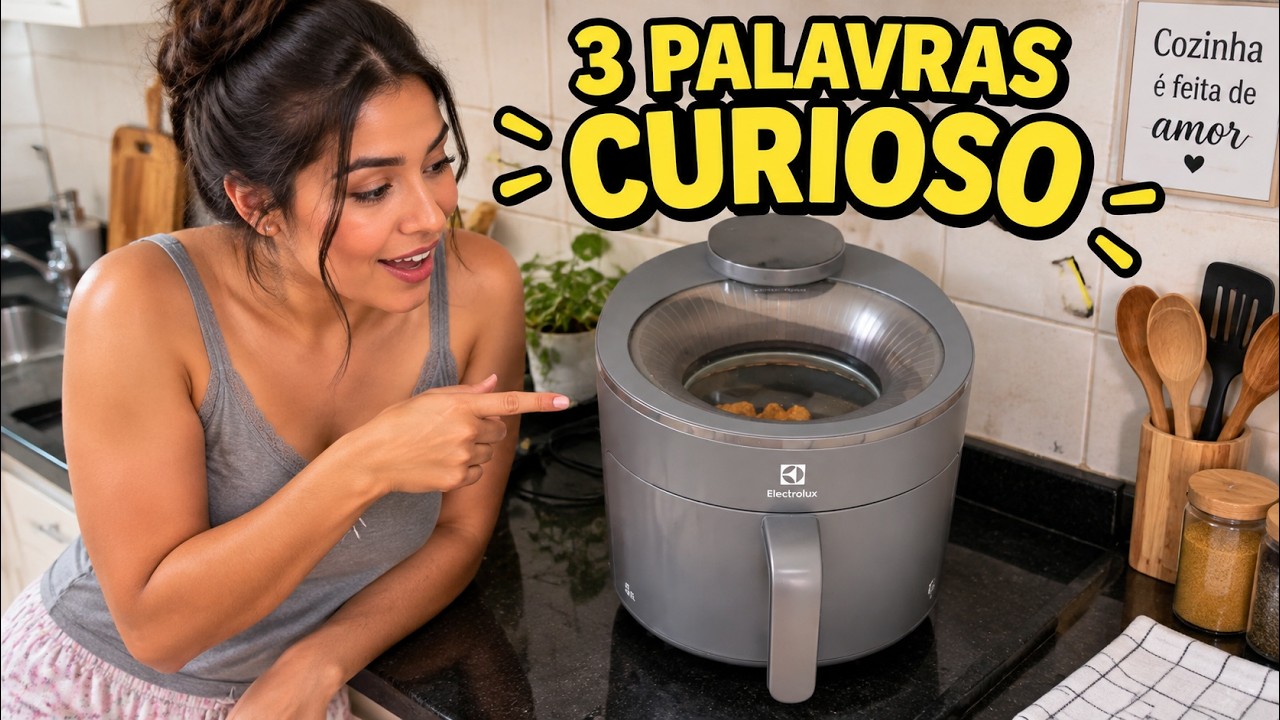 Miniatura da avaliação em vídeo de Fritadeira Sem Óleo Electrolux EAF70 7L Digital Preto