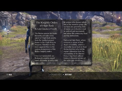 Stormheaven Lore - The Knightly Orders Of High Rock Lorebook