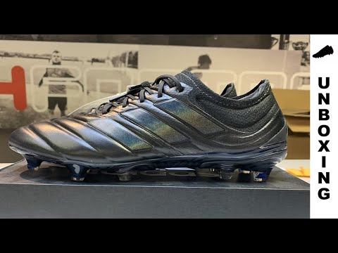 adidas Copa 19.1 FG/AG Dark Script - Core Black/Silver Metallic