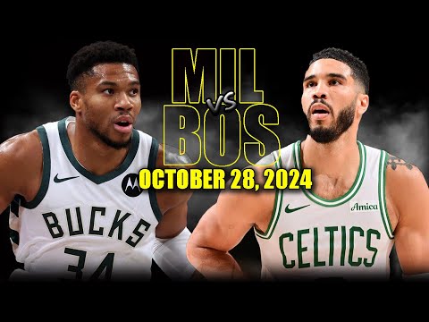 Boston Celtics vs Milwaukee Bucks Full Game Highlights - October 28, 2024 | 2024-25 NBA Season