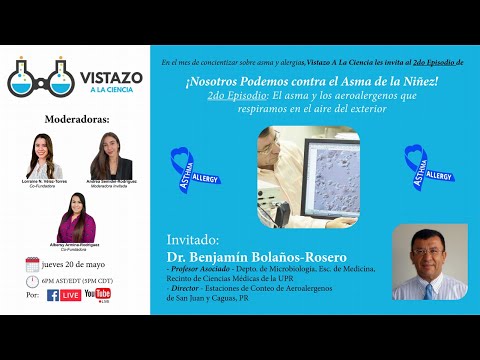 El asma y los aeroalergenos que respiramos en el aire del exterior