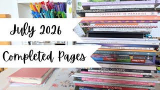 July 2026 Completed Pages