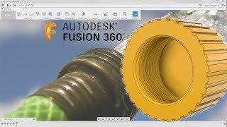 Fusion 360 Absolute Beginner - How To Model a Hose Cap - Last Nights Facebook Livestream