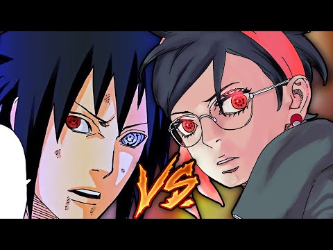 Sasuke vs Sarada.. (WHO WINS?!)