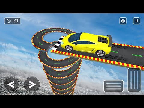 Impossible Stunt Car Tracks 3D: Green Car Driving Stunts Level 11-12/ Android GamePlay 2023 part -10