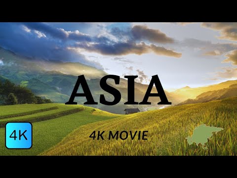 ASIA The Ultimate TOUR in 4K ULTRA HD | FLYING OVER ASIA with stunning 4k video footage .#asia #4k