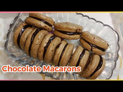 Chocolate Macarons | Recipe By Areeba's Kitchen!