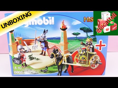 Playmobil Starter set Battaglia fra gladiatori: viaggio nell'antica Roma!