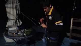 preview picture of video 'Pescaria noturna com artificial em mangaratiba - rj - espadinhas'
