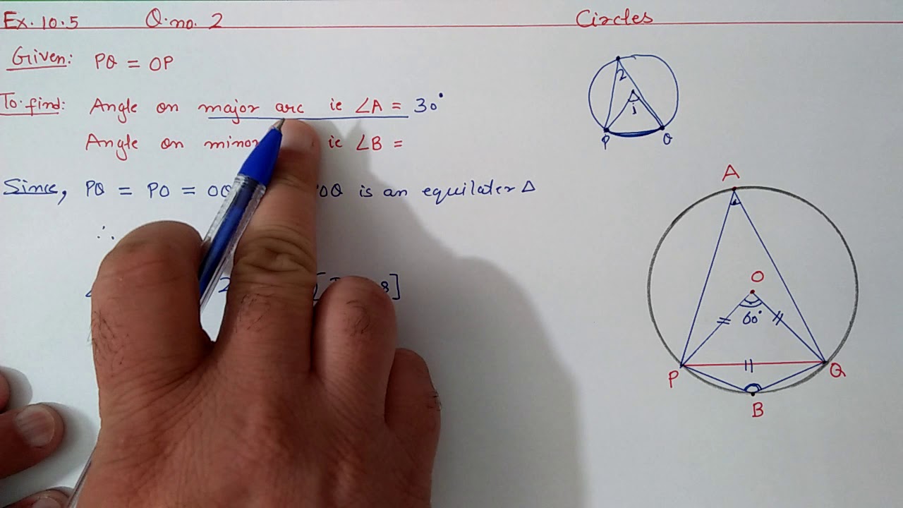 Chapter:10 Ex.10.5 (Q.2) Circles | Ncert Maths Class 9 | Cbse.