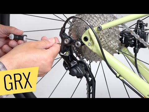 Shimano GRX SCHALTWERK EINSTELLEN - einfach & schnell - Fahrrad.org