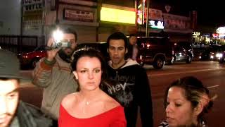 Britney Spears Breaks Her Camera On Paparazzo&#39;s Car And Gets Consoled By Adnan Ghalib! [2007]