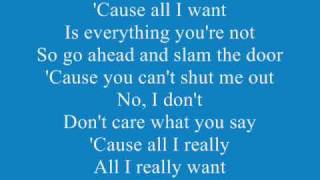 Demi Lovato - Everything You&#39;re Not Lyrics