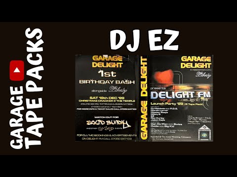 DJ EZ ✩ Garage Delight 🤝 Club Liberty ✩ Delight Fm Launch Party ✩ 6th August 1999