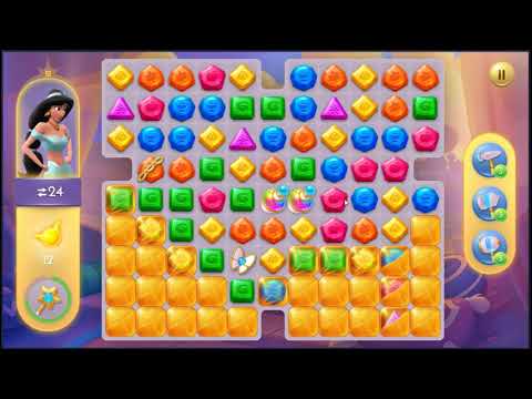 Disney Princess Majestic Quest Level 51 - NO BOOSTERS 👸 | SKILLGAMING ✔️