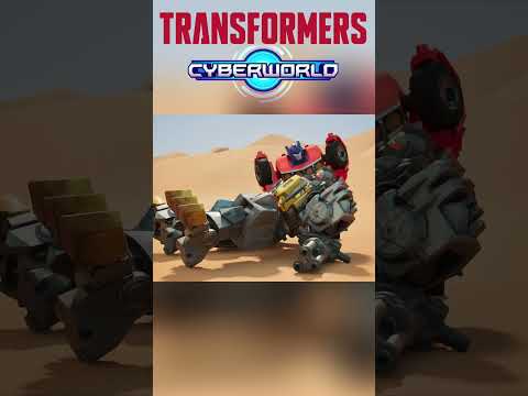 Optimus Prime in Grimlock MECH-SUIT! #cyberworld