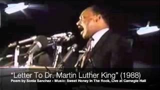 "Letter To Dr. Martin Luther King" (1988), Sweet Honey In The Rock