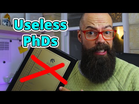 Useless PhDs: How to Spot Them and Choose Wisely