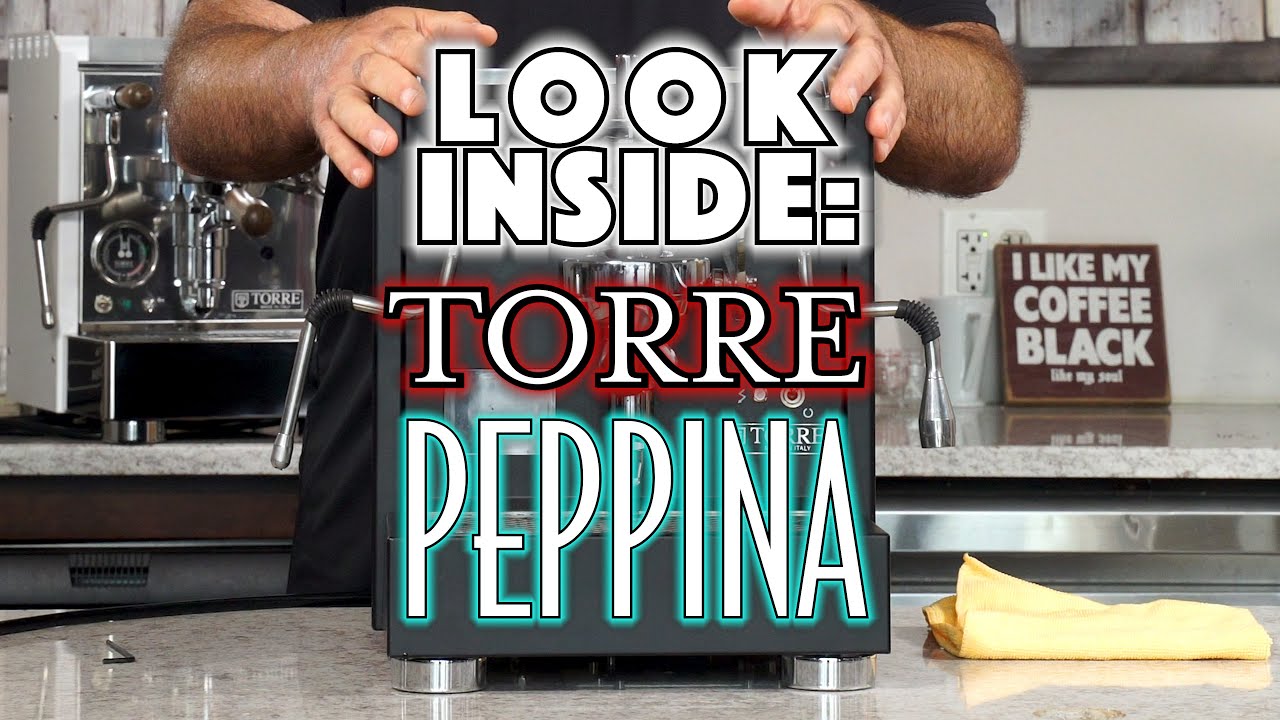 How To: Remove Side Panels & Look Inside the Torre Peppina Espresso Machine