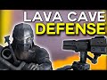 Defending my Lava Cave and Hitting TEK Tier! - ARK PvP