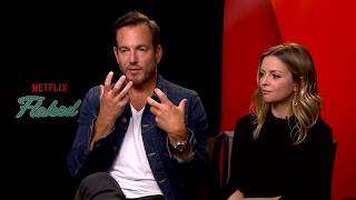 Backstage with Will Arnett & Ruth Kearney for Netflix Original FLAKED video