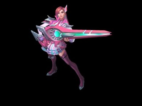 Battle Academia Caitlyn (Rose Quartz) Chroma - League of Legends