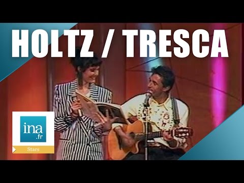 Gérard Holtz et Caroline Tresca chantent les classiques du rock | Archive INA