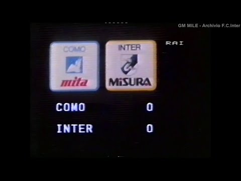 1984-85 (21^ - 03-03-1985) Como-INTER 0-0 Servizio D.S.Rai