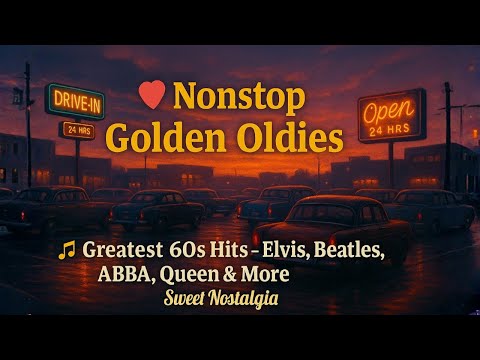 🥰 Nonstop Golden Oldies 🎶 Greatest 60s Hits – Elvis, Beatles, ABBA, Queen & More | Sweet Nostalgia