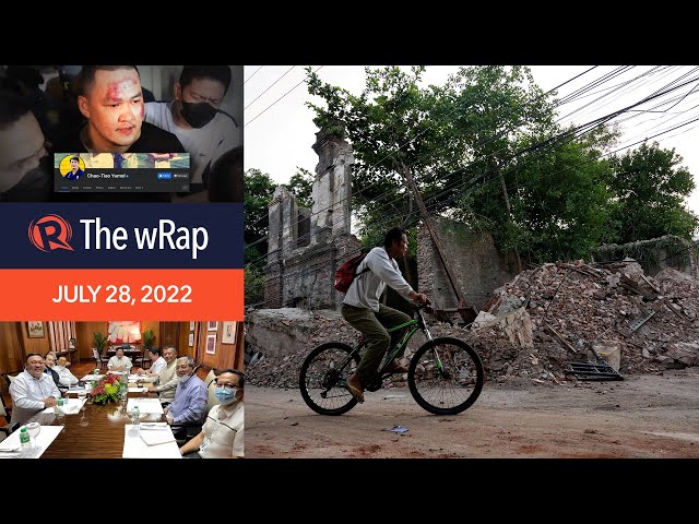 Marcos visits earthquake-hit Abra | Evening wRap