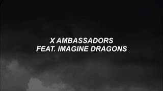 X Ambassadors ft. Imagine Dragons // Fear - Lyrics