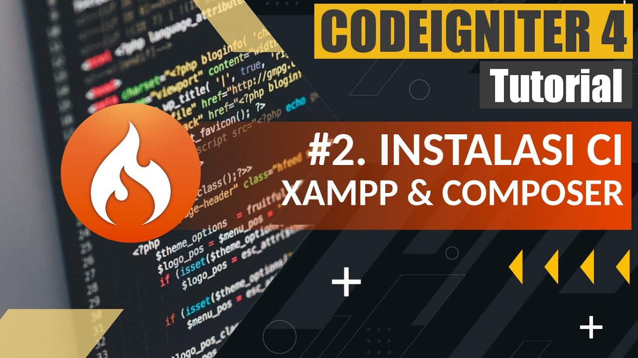 Tutorial Codeigniter 4 untuk Pemula | #2. Cara Install Codeigniter 4 di Xampp dan Melalui Composer