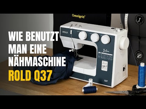 📌ROLD Q37 – Vollständige Anleitung zur Verwendung der elektromechanischen Nähmaschine ✅