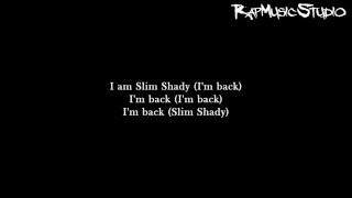 Eminem - I&#39;m Back | Lyrics on screen | Full HD