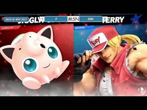 MSN 13.05.22 Losers Side - JP (Jigglypuff, Captain Falcon) vs Darki (Terry)