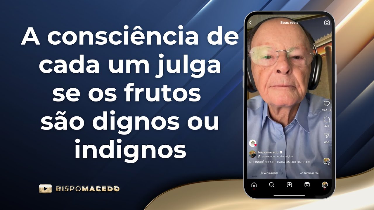 A consciência de cada um julga se os frutos são dignos ou indignos - Meditação Matinal 02/10/24