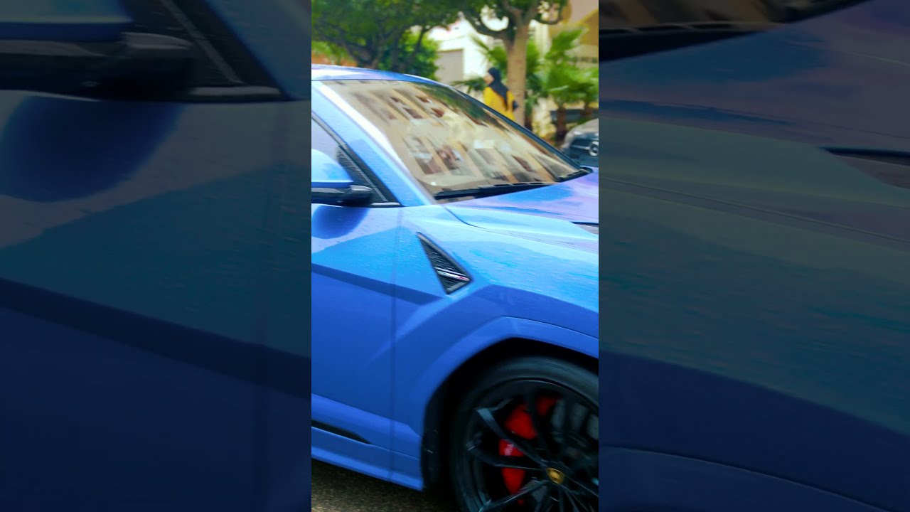 Lamborghini Urus S in Stunning Blue  | Studio Salazar #LamborghiniUrus #Supercars