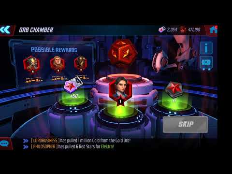 Maria Hill Red Star Opening - Over 15 Elite 4 and 5 Orbs Pulled! - Marvel Strike Force - MSF