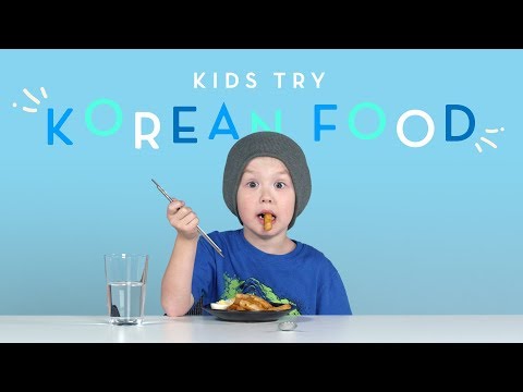 Kids Try Korean Food | Kids Try | HiHo Kids