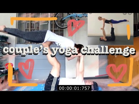 COUPLE YOGA CHALLENGE (*hilarious*)